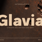 Glavia Font - Featured Image