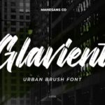 Glavient Font - Featured Image