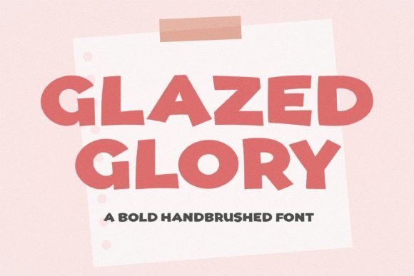 Glazed Glory Font - Featured Image