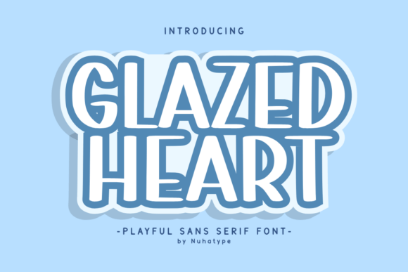 Glazed Heart Font - Featured Image