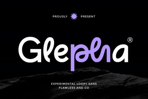 Glepha Font - Featured Image