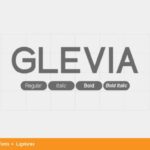 Glevia Sans Font - Featured Image