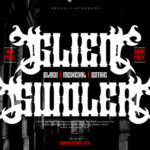 Glien Swoler Font - Featured Image