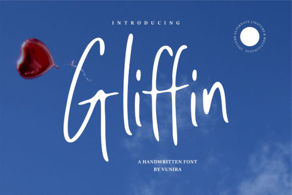 Gliffin Font - Featured Image