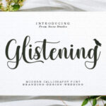 Glistening Font - Featured Image