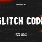 Glitch Code Font - Featured Image