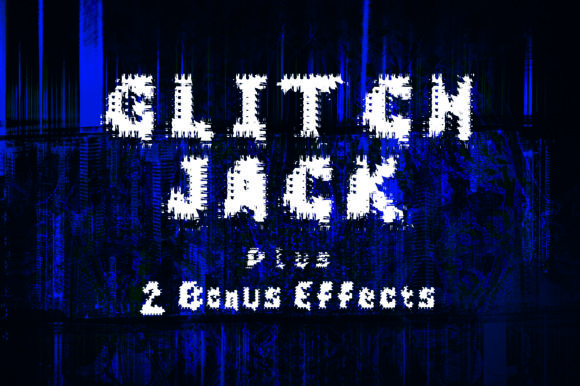 Glitch Jack Family Font - Featured Image
