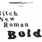 Glitch New Roman Bold Font - Featured Image