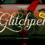 Glitchpen Font - Featured Image