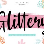Glittery Font - Featured Image