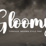 Gloomy Font - Featured Image