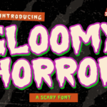 Gloomy Horror Font - Featured Image