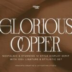 Glorious Copper Font - Featured Image
