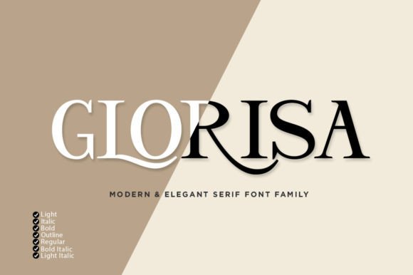 Glorisa Font - Featured Image