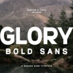 Glory Bold Font - Featured Image