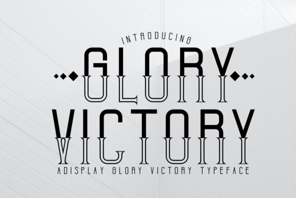 Glory Victory Font - Featured Image
