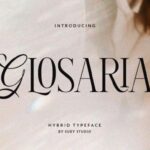 Glosaria Font - Featured Image