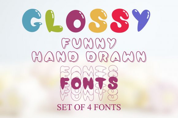 Glossy Font - Featured Image