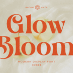 Glow Bloom Font - Featured Image