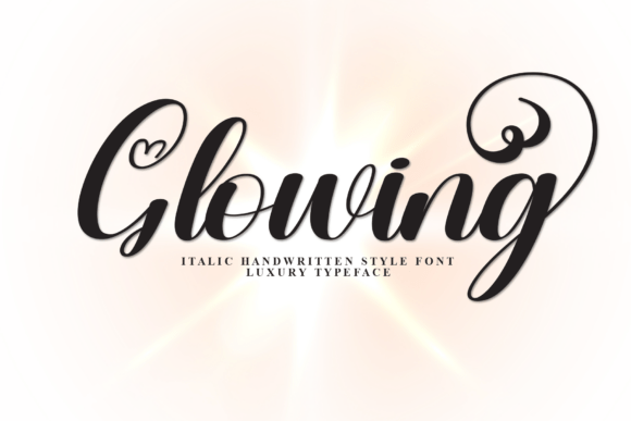 Glowing Font - Featured Image