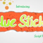 Glue Stick Font - Featured Image