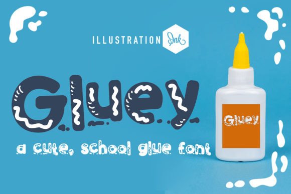 Gluey Font - Featured Image