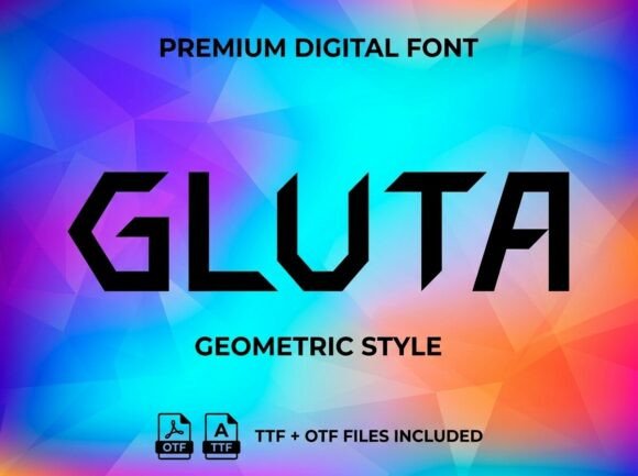 Gluta Font - Featured Image