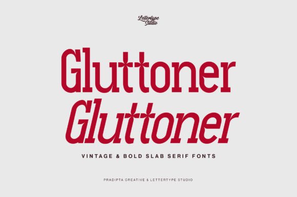 Gluttoner Font - Featured Image