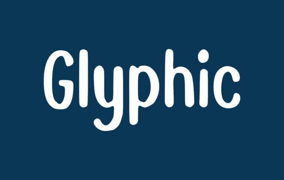 Glyphic Font - Featured Image