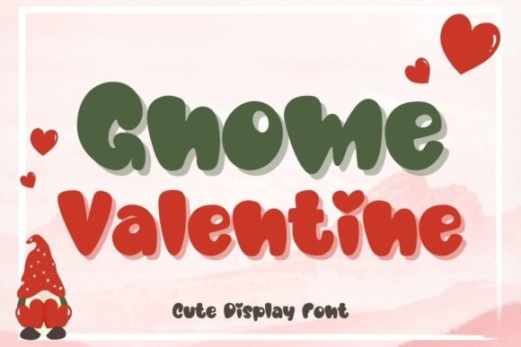 Gnome Valentine Font - Featured Image
