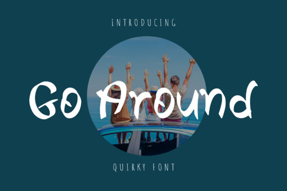 Go Around Font - Featured Image