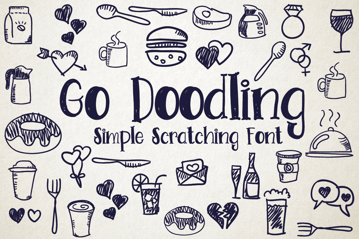 Go Doodling Font - Featured Image