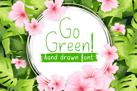 Go Green Font - Featured Image