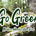 Go Green Font - Featured Image