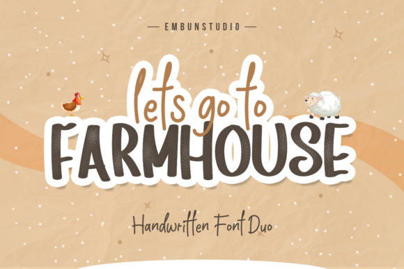 Go to Farmhouse Font - Featured Image
