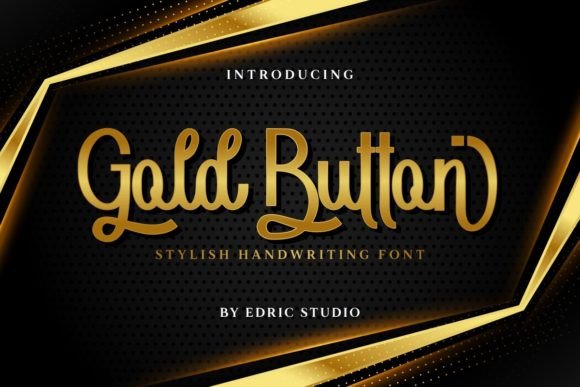 Gold Button Font - Featured Image
