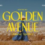 Golden Avenue Font - Featured Image