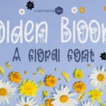 Golden Bloom Family Font - Featured Image