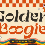 Golden Boogie Font - Featured Image