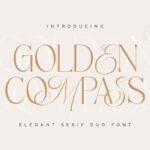 Golden Compass Font - Featured Image