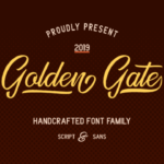 Golden Gate Duo Font - Featured Image