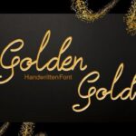 Golden Gold Font - Featured Image