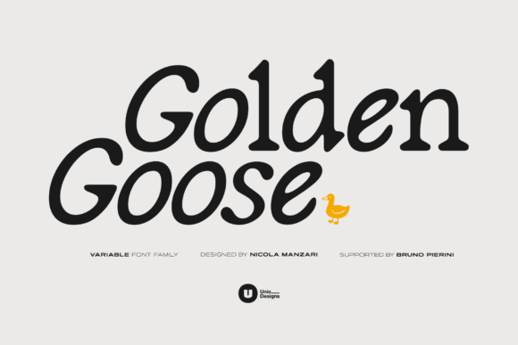 Golden Goose Font - Featured Image