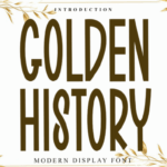 Golden History Font - Featured Image
