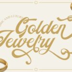 Golden Jewelry Font - Featured Image
