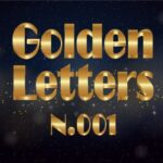 Golden Letters N.001 Font - Featured Image