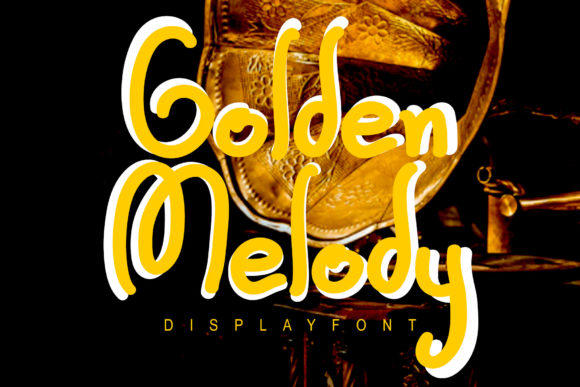 Golden Melody Font - Featured Image