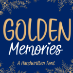 Golden Memories Font - Featured Image