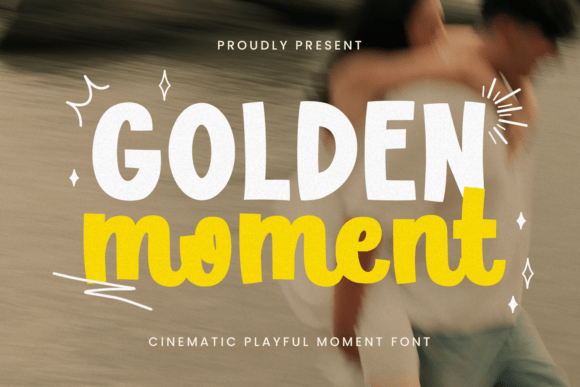 Golden Moments Font - Featured Image