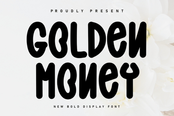 Golden Money Font - Featured Image